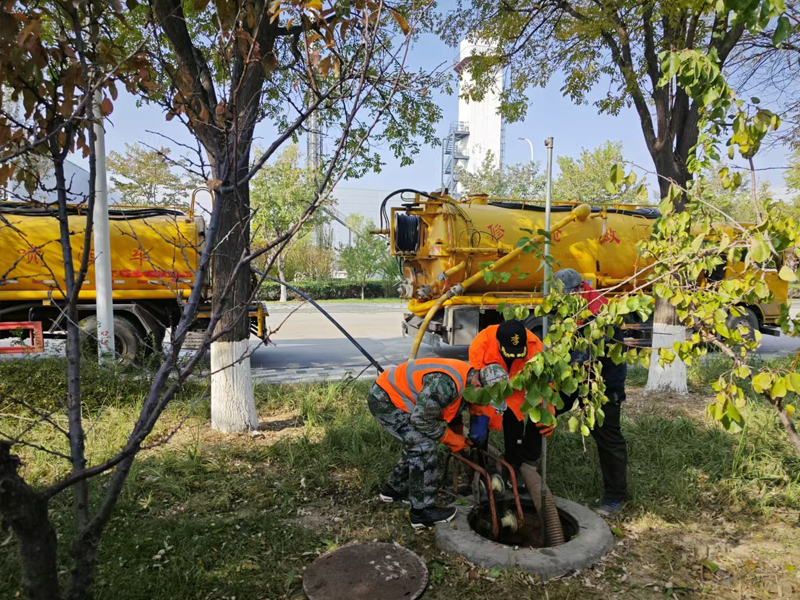 华阳厂区管道清洗